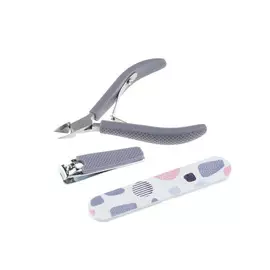 DEWAL BEAUTY Набор маникюрный пилка, кусачки, книпсер