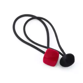 DEWAL BEAUTY Резинки для волос цветные куб и полусфера