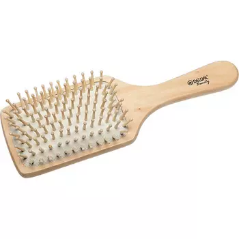 DEWAL BEAUTY Щетка "Эко" массажная с деревянным штифтом, лопата