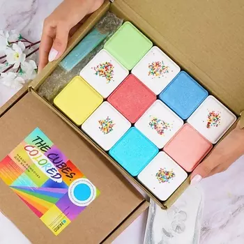 DEWPOINT Большие натуральные бомбочки для ванны пончики 12.0