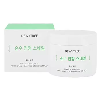 DEWYTREE Диски для лица с муцином улитки (успокаивающие) 70.0