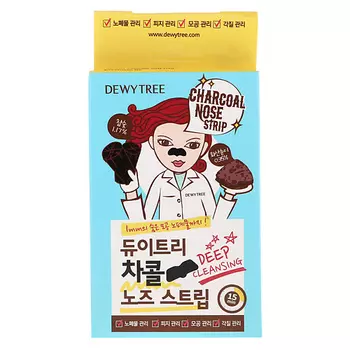 DEWYTREE Полоски для очищения пор 12.0