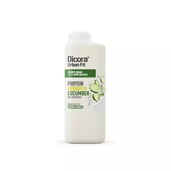 DICORA URBAN FIT Dicora Urban Fit Крем-гель для душа Протеины Йогурта и Огурец 400.0