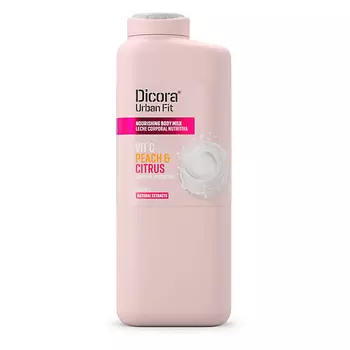 DICORA URBAN FIT Питательное молочко для тела Цитрусы и Персик 400.0