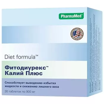 DIET FORMULA Комплекс Фито Диуретик калий+