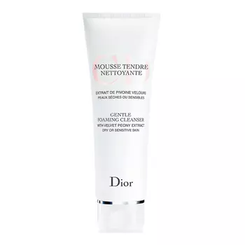DIOR Нежная очищающая пенка с экстрактом бархатного пиона Mousse Tendre Nettoyante