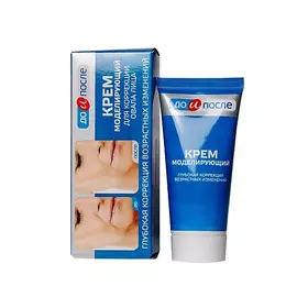 ДО И ПОСЛЕ Крем моделирующий для коррекции овала лица 50.0