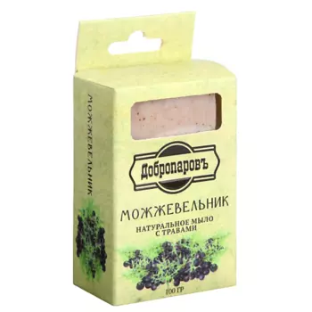 ДОБРОПАРОВЪ Мыло банное "Можжевельник" 100.0