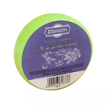 ДОБРОПАРОВЪ Мыло массажное с люффой "Можжевельник" 100.0
