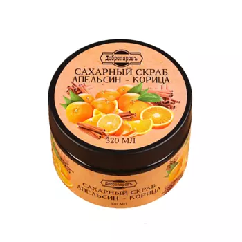 ДОБРОПАРОВЪ Скраб для тела сахарный "Апельсин - корица" 270.0