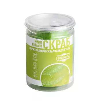 ДОБРОПАРОВЪ Скраб мармеладный сахарный для тела "Киви и лайм" 250.0