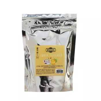 ДОБРОПАРОВЪ Соль - скраб для бани и ванны в пакете "Спа-коктейль" Пинаколада 150.0