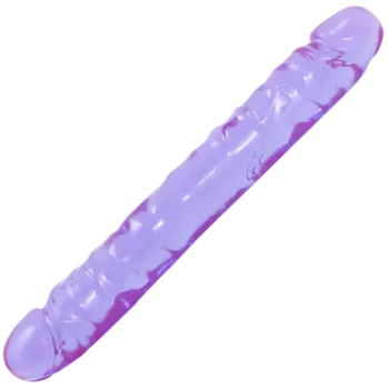 DOC JOHNSON Фаллоимитатор двухголовый 12 Crystal Jellies 12 Jr. Double Dong 1.0