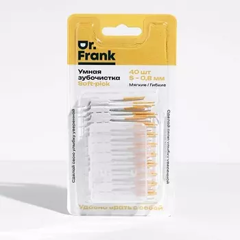 DOCTOR FRANK Умная зубочистка-soft-pick, 40 шт. 0.8