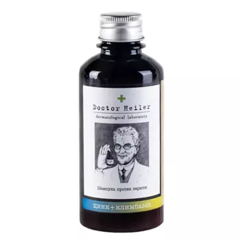 DOCTOR HEILER Шампунь от перхоти для жирных волос цинк+климбазол 250.0