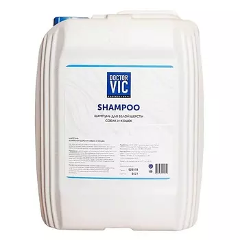 DOCTOR VIC Шампунь для белой шерсти собак и кошек 5000