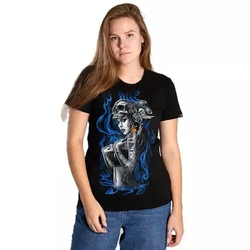 DODOGOOD Футболка женская - Девушка тату