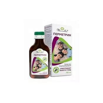 Доктор реп средство педикулицидное "мирролла перметрин "фора+" шампунь, фл.100 мл