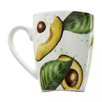 DOLCE CERAMO Кружка керамическая «Авокадо»