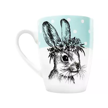 DOLCE CERAMO Кружка керамическая «Зайка»