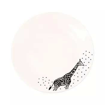 DOLCE CERAMO Тарелка керамическая «Животные»,