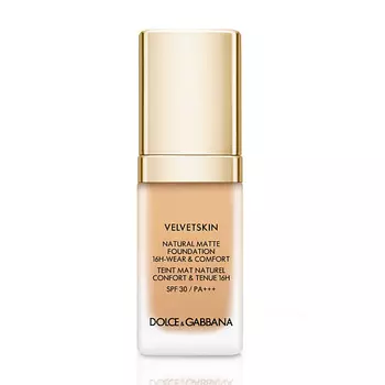 DOLCE&GABBANA Матирующее тональное средство-флюид VELVETSKIN FOUNDATION 0