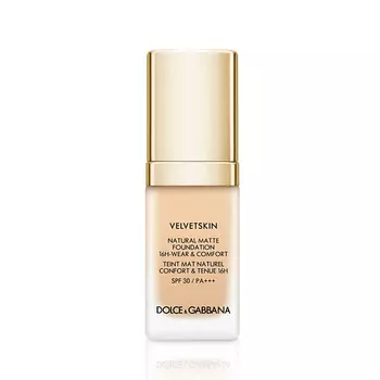 DOLCE&GABBANA Матирующее тональное средство-флюид VELVETSKIN FOUNDATION 0