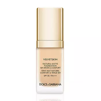 DOLCE&GABBANA Матирующее тональное средство-флюид VELVETSKIN FOUNDATION 0