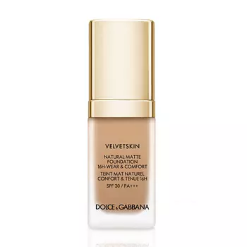 DOLCE&GABBANA Матирующее тональное средство-флюид VELVETSKIN FOUNDATION 0