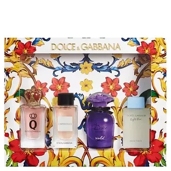 DOLCE&GABBANA Подарочный набор Коллекция миниатюр женских ароматов
