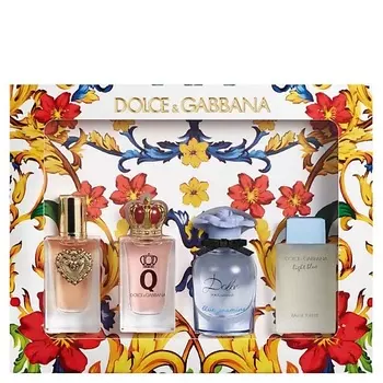 DOLCE&GABBANA Подарочный набор Коллекция миниатюр женских ароматов