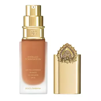 DOLCE&GABBANA Стойкий матовый тональный крем Everlast foundation SPF20 PA+++