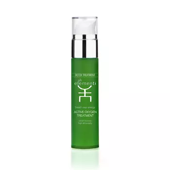 GLI ELEMENTI Гель для лица обогащенный кислородом Active Oxygen Treatment