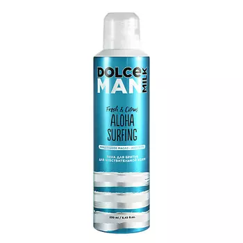 DOLCE MILK Пена для бритья для чувствительной кожи Aloha Surfing