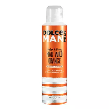 DOLCE MILK Пена для бритья для нормальной кожи Бедовый Апельсин Man