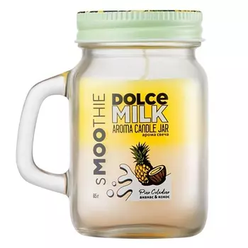 DOLCE MILK Свеча смузи "ПИНО КОЛАДИНО" ананас&кокос