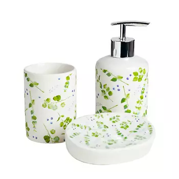 ДОЛЯНА Набор аксессуаров для ванной комнаты «Эвкалипт»