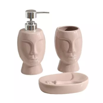 ДОЛЯНА Набор аксессуаров для ванной комнаты «Вуду»