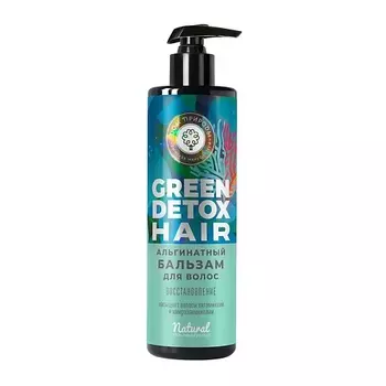 ДОМ ПРИРОДЫ КРЫМСКАЯ МАНУФАКТУРА Альгинатный бальзам для волос Восстановление GREEN DETOX 200.0