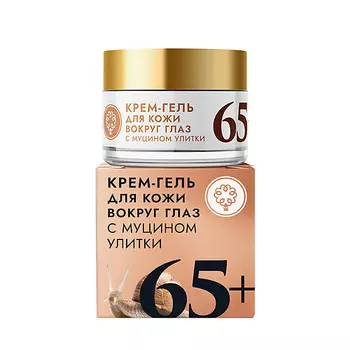 ДОМ ПРИРОДЫ КРЫМСКАЯ МАНУФАКТУРА Крем-гель для кожи вокруг глаз с муцином улитки 65+ 15.0