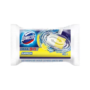 DOMESTOS Сменный блок для унитаза Лимон