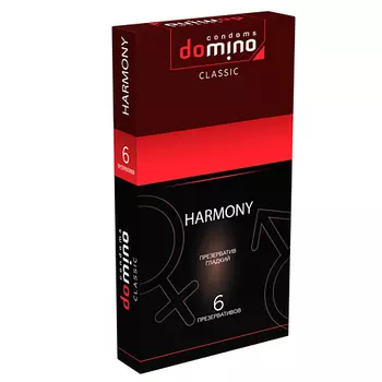 DOMINO CONDOMS Презервативы DOMINO CLASSIC Harmony 6.0