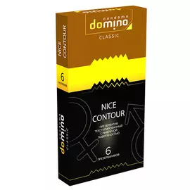 DOMINO CONDOMS Презервативы DOMINO CLASSIC Nice Contour 6.0