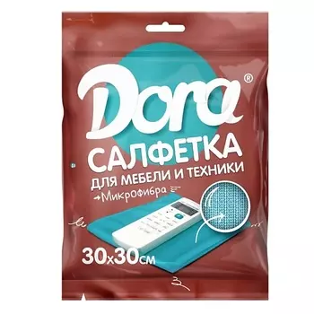 DORA Салфетка из микрофибры Для мебели и бытовой техники 1.0