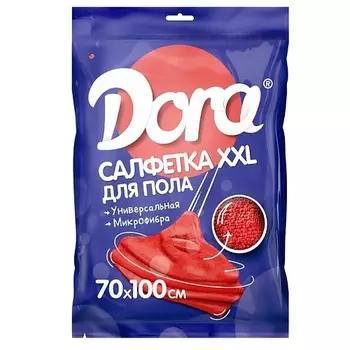 DORA Салфетка из микрофибры Универсальная для пола 1.0
