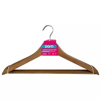 DORA Вешалка деревянная "Дуб"