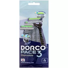 DORCO Бритвы одноразовые PACE3, 3-лезвийные 1.0