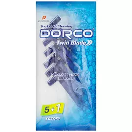 DORCO Бритвы одноразовые TD705, 2-лезвийные 1.0