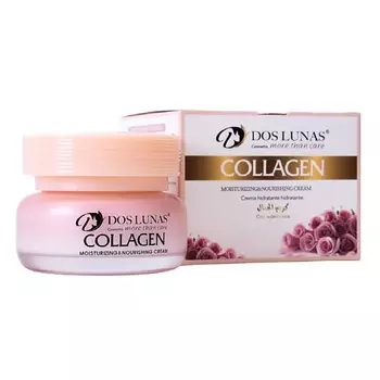 DOS LUNAS Крем для лица Роза, глубокое увлажнение кожи с соком алоэ 50.0