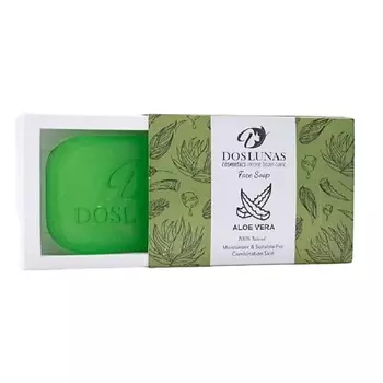 DOS LUNAS Мыло для лица с алоэ вера 100.0